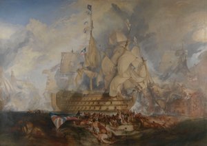 La bataille de Trafalgar, 21 octobre 1805 - Joseph Mallord William Turner