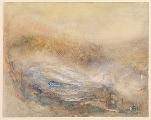 Les chutes du Rhin à Schaffhausen - Joseph Mallord William Turner