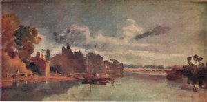 La Tamise près des ponts de Walton, 1805, 1938