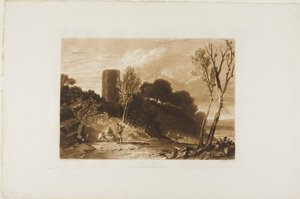 Winchelsea, Sussex, planche 42 de Liber Studiorum