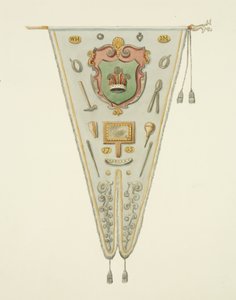 Bannière de la compagnie des tireurs de fil de Bristol - Joseph Manning