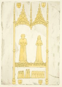 Laiton de John et Johanna Jay dans St Mary Redcliffe