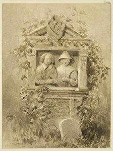 Monument dans le cimetière de l