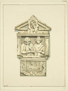 Monument dans le cimetière de l