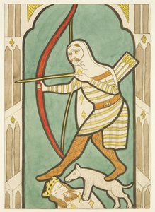 Vitraux dans les fenêtres nord et sud du chœur de la cathédrale de Bristol - Joseph Manning
