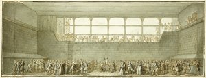 Le Serment du Jeu de Paume, c.1789 - Joseph Marie Flouest