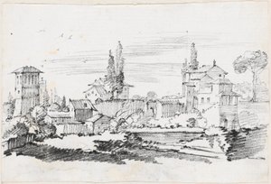 Maisons en Italie - Joseph Marie Vien