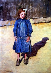 La robe bleue