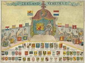 Armes et noms des Conseils de Zélande et des villes de Zélande - Joseph Mulder