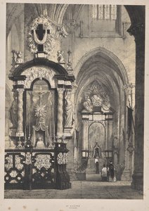 Architecture du Moyen Âge: St. André, Anvers - Joseph Nash