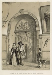 Entrée du Grand Escalier, Holland House, Kensington