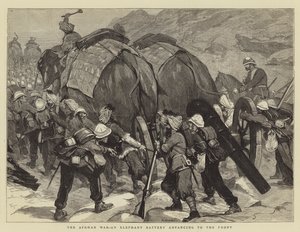 La guerre afghane, une batterie d