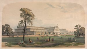 Le Crystal Palace, vers 1850