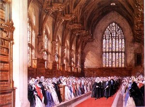 Vue de Westminster Hall (intérieur)