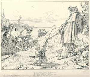Illustration pour La Complainte du vieux marin de Coleridge