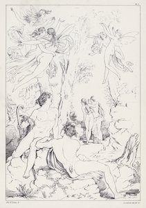 Prométhée délivré de Shelley, Acte II, Scène 2 - Joseph Noel after Paton