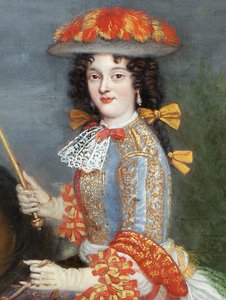 Parrocel - Marie Anne Mancini - château de Skokloster (recadré-modifié) - Joseph Parrocel