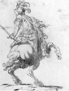 Cavalier en costume antique - Joseph Parrocel