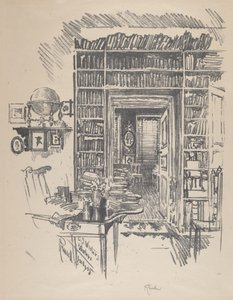 Bibliothèque du Dr Wister - Joseph Pennell