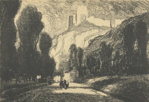 Château Gaillard - Joseph Pennell