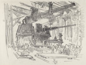 Installation des Canons dans les Tourelles
