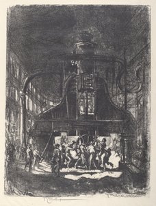 Forgeage des obus, Les esclaves de la roue, 1917