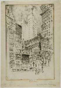 Maison à quatre étages - Joseph Pennell