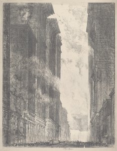 Quatrième Avenue - Joseph Pennell