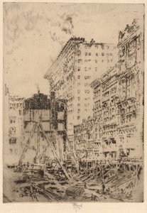 Trou dans le sol - Joseph Pennell