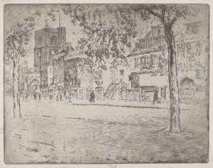 Maison où Whistler est mort, 1904
