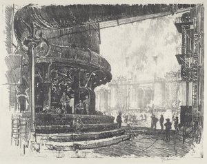 Fabrication de fonte brute, 1916