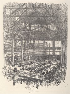 Fabrication de fusils, 1917 - Joseph Pennell