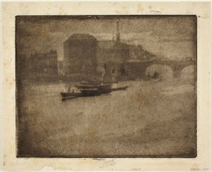 Brume sur la Tamise - Joseph Pennell