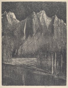 Nuit à Yosemite - Joseph Pennell