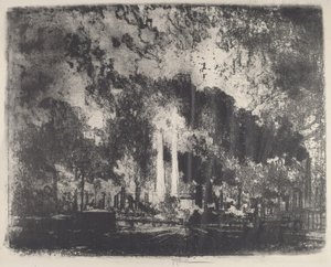 Raffinage du pétrole, Whiting, Indiana - Joseph Pennell