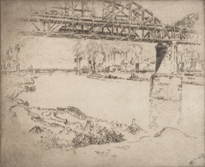 Le pont de la ville, St. Louis