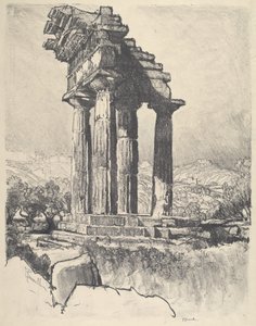 Les colonnes de Castor et Pollux, Girgenti