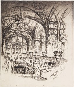 La Salle de Fer, Pennsylvania Station, New York, 1919