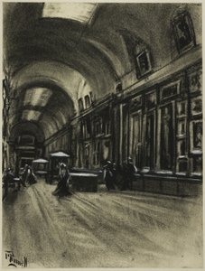 La Longue Galerie, Prado - Joseph Pennell