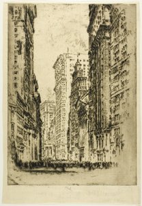 La Bourse - Joseph Pennell