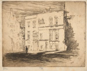 La Maison Blanche : gravure