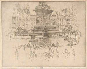 Trafalgar Square - Joseph Pennell