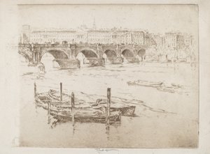 Pont de Waterloo et Somerset House
