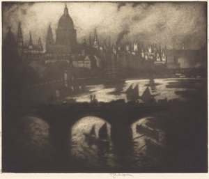 La ville de Wren - Joseph Pennell