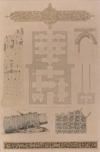59. Plan et détails, Château d