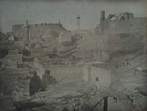 Alep, vue de la porte d