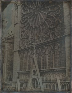 Rosace, cathédrale Notre-Dame, Paris, 1841 - Joseph Philibert Girault De Prangey