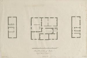 Sandon Hall - Plan de l