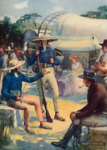 Colons de 1820 et leurs convois boers, 1909