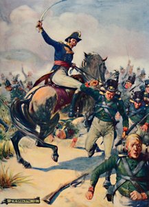 Le général Janssens à la bataille de Blaauwberg, 1909